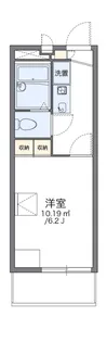 レオパレスPetit・chateau【3階】の間取り