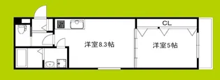セレニティ豊川Ⅲ【1階】の間取り