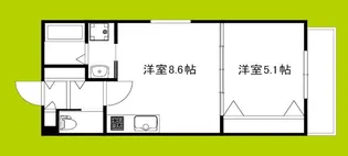 セレニティ豊川Ⅲ【2階】の間取り