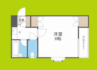 第2クリスタルハイツ【3階】の間取り