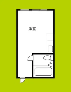 リベラルオリエンテ中野【2階】の間取り