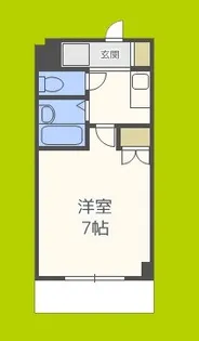 プロムナード都島【6階】の間取り