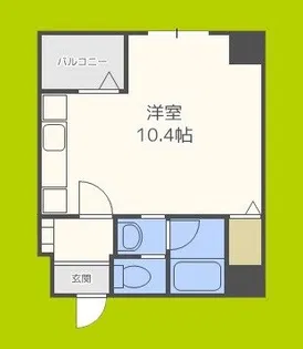 パレス東洋福島館【2階】の間取り