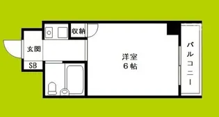 ドレクセル上新庄【1階】の間取り