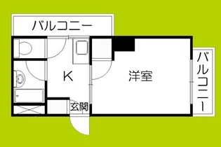 DO大阪港【6階】の間取り