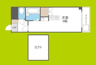 アーバン三光【4階】の間取り