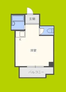 サクセス島之内【3階】の間取り