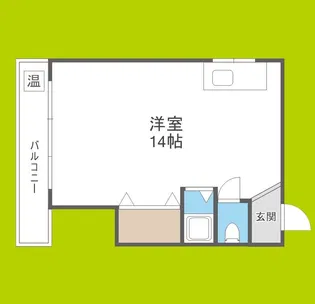 EXIT13【3階】の間取り