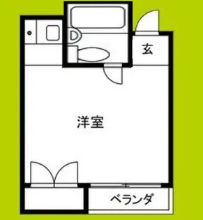 シャトー巽【3階】の間取り