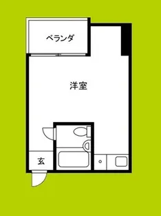 シャトー巽【4階】の間取り