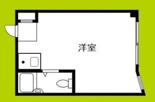 CT国際弁天町【3階】の間取り