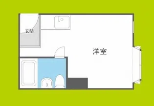 ファンターナ上本町【2階】の間取り