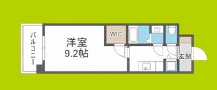 アーデンタワー靭公園【11階】の間取り