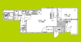 F+style高見の里1号館【2階】の間取り