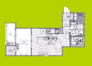 F+style東新町3号館【2階】の間取り