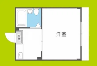 シティハイツ扇町公園【1階】の間取り