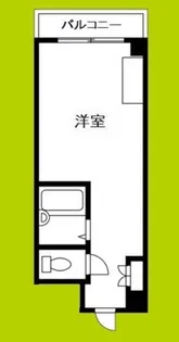 アンサンブル梅田【5階】の間取り
