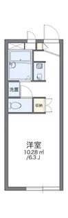 レオパレスコーラルI【2階】の間取り
