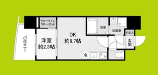 セレニテ難波西アリエ【11階】の間取り