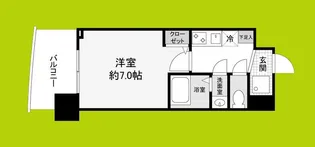 セレニテ難波西アリエ【5階】の間取り