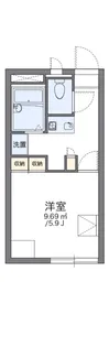 レオパレスchuTTi【2階】の間取り
