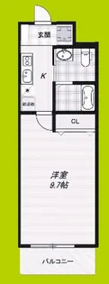 ルミエール巽南【2階】の間取り