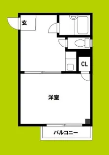 メゾンホワイティ【1階】の間取り