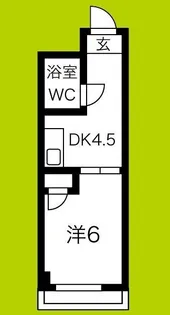 ルーマ328【4階】の間取り