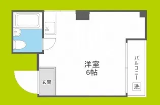 ウィン天六南館【5階】の間取り