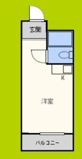 ラパンジール阿波座II【4階】の間取り