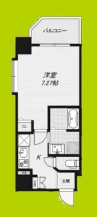 ALZA京町堀【7階】の間取り