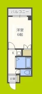 ワイズフィールド【4階】の間取り