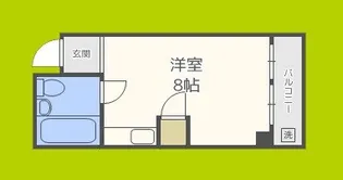 KBCマンション【2階】の間取り