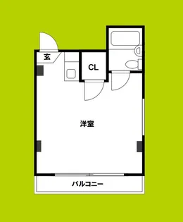 ビッグバーンズマンション関目【2階】の間取り