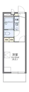 レオパレスHOMES’U【1階】の間取り