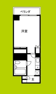 ライオンズマンション日本橋【7階】の間取り