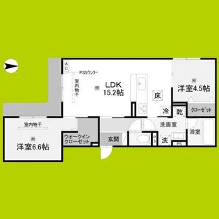 D-residence服部寿町【1階】の間取り