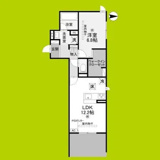 D-residence服部寿町【1階】の間取り