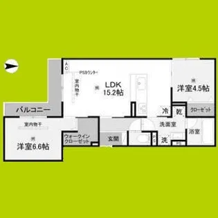 D-residence服部寿町【2階】の間取り