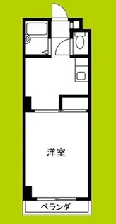 ハニーパーク【1階】の間取り