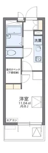 レオパレスエスペランザ【4階】の間取り