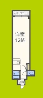 IVY FLAT【4階】の間取り