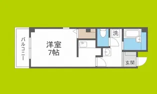 ポートラセーヌ【1階】の間取り