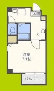 アルディア新町【5階】の間取り