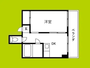 プラスパーハイツ【3階】の間取り