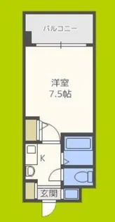 ArkOne【7階】の間取り