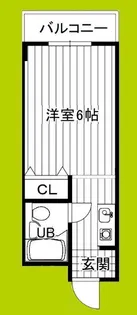 キメラフラット野江【3階】の間取り