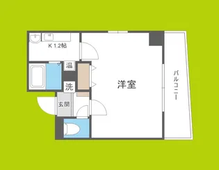 B-RISE新町【11階】の間取り
