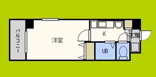 M’プラザ蒲生四駅前【3階】の間取り