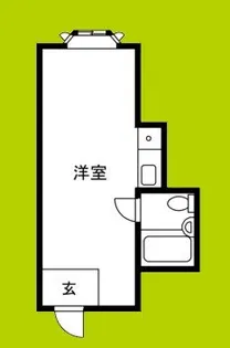 エステマール鶴橋一号館【6階】の間取り